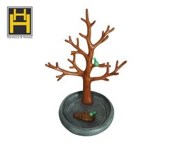 Harmony & Homes Resin - Antler Tree Jewelry Holder