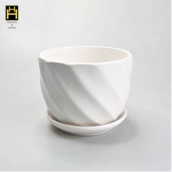 Harmony & Homes Ceramic - Vase (White)