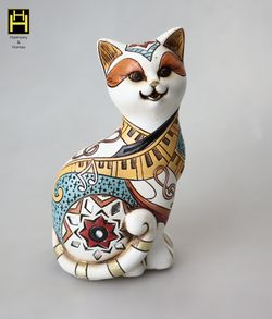 Harmony & Homes Resin - Ethnic Cat