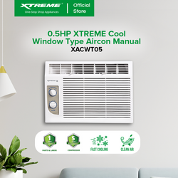 XTREME COOL 0.5HP Window Type Aircon Manual (XACWT05)