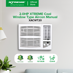 XTREME COOL 2.0HP Window Type Aircon Manual (XACWT20)
