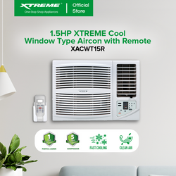 XTREME COOL 1.5HP Window Type Aircon with Remote (XACWT15R)
