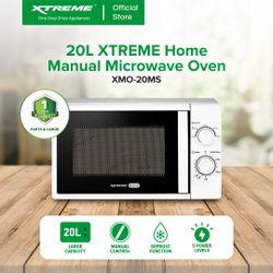 XTREME HOME 20L Manual Control Microwave Oven (XMO-20MS)