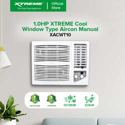 XTREME COOL 1.0HP Window Type Aircon Manual (XACWT10)