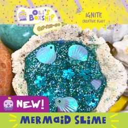 Mermaid Slime On-the-Go Activity Box for Kids