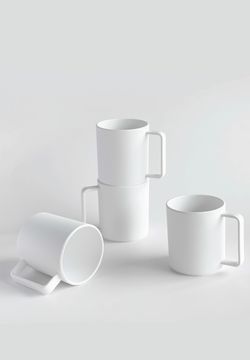 Simpli Premium Melamine Mug Set Dishware